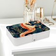 thumbnail image 6 of Hippocampus Portable PU Leather Necklace Holder with Removable Compartment - Jewelry Stand, Jewelry Boxes, Jewelry Organizer, 6 of 6