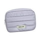 thumbnail image 3 of Bolsa de maquillaje para baño, moderna organizadora de viaje para artículos de tocador, botellas de tamaño completo Púrpura, 3 of 8