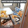 thumbnail image 5 of XYZCANDO Floral RV Dinette Cushions Washable 2 Seat Sofa Cover Universal Camper Accessories Comfortable Couch Cushion Covers for Women Sofa Slip Covers for 2 Seat Cushion Couch Yellow, 5 of 7
