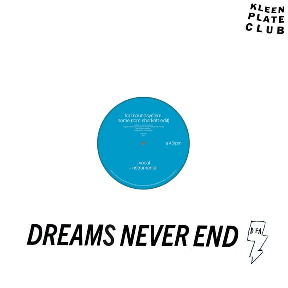 LCD Soundsystem Home (Tom Sharkett Edit) (Vinyl Record) 12" Single