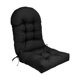 thumbnail image 1 of Cojín de silla con respaldo alto para muebles de interior y exterior, para sala de estar Negro, 1 of 9