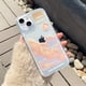 thumbnail image 1 of Funda de teléfono con pintura al óleo INS, nubes, cielo azul, para iPhone 13, 12, 11 Pro Max, X, XR, XS Max, 14 Plus, Graffiti, transparente, suave, a prueba de golpes, 1 of 4