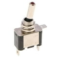 thumbnail image 1 of DYNWAVECA 12V 20A LED Toggle Switch for Car Dashboard - Red, as described, 1 of 7