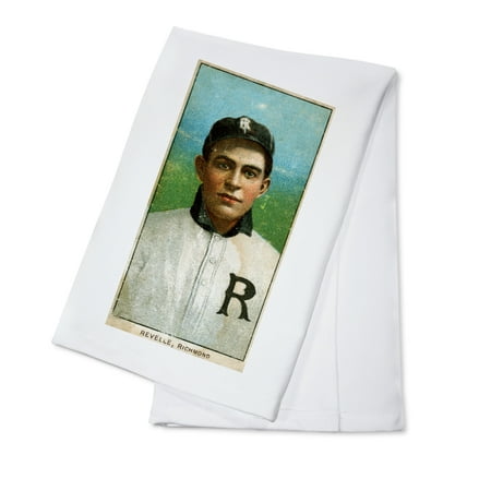 Richmond Baseball - Richmond Virginia League - Dutch Revelle - Baseball Card (100% Cotton Kitchen Towel)