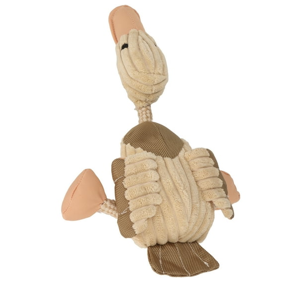 Plush Puppy Duck Toy, Cute Squeaky Puppy Toy Teeth Grinding Bite Resistance For Puppies