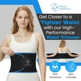 thumbnail image 4 of Special Essentials Waist Trimmer for Women & Men Adjustable Sweat Band Waist Trainer Breathable Mesh for Training & Workouts, 4 of 7