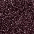 thumbnail image 4 of Round Rocailles Beads Japanese Seed Beads 8/0 (RR142) Transparent Smoky Amethyst 3mm Hole: 1mm 422-455pcs/10g, 4 of 4