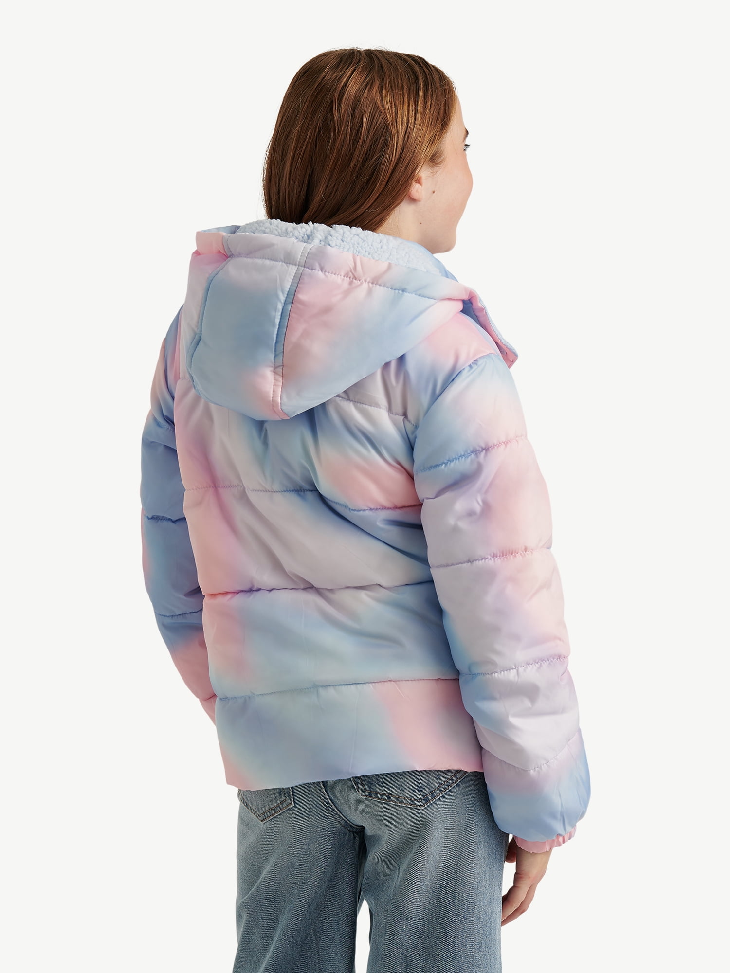 Justice Girls Puffer Jacket, Sizes XS - XL
