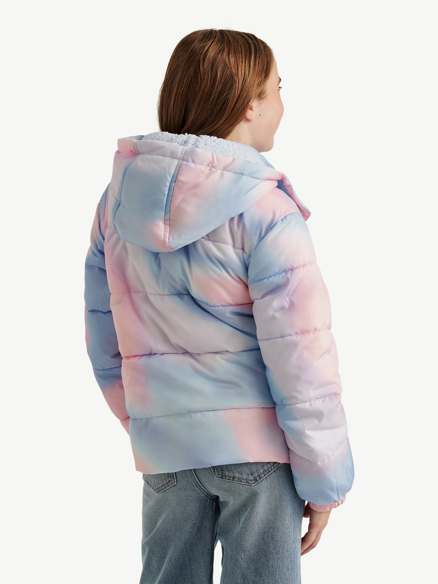 Justice Girls Puffer Jacket photo 2
