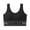 Black, variant on Women's Sports Bras Wide Straps Full Coverage Padded Bras Casual Soft Yoga Workout Running Gym T-Shirt Bras