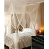 Bad Canopy Drapery Bedding Comforter Bedroom (Black)