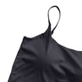 thumbnail image 6 of Women's Adjustable Strap Camisole Tank Top with Built-in Padded Bra, One Size Silky Stretch Sleeveless Cami, Seamless Daily Layering Home Lounge Top for Women 40-70kg, 6 of 7