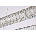 thumbnail image 5 of Monroe 50 inch LED single rectangle pendant in chrome, 5 of 5