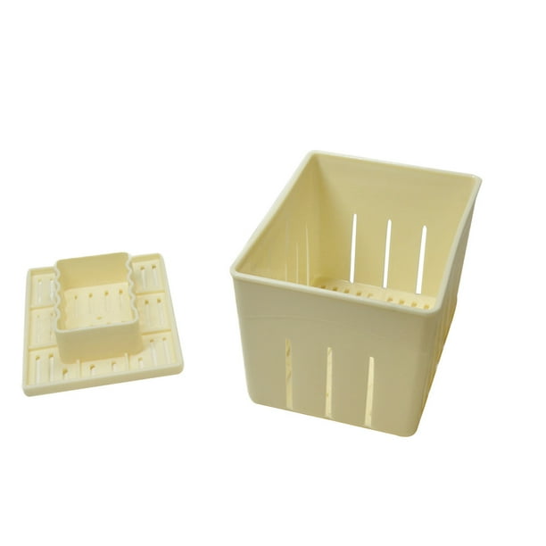 Ounissouiy Molde para hacer prensa de tofu, molde de plástico DIY, cuajada de soja sin tela de queso, herramienta de cocina para cocinar Type2 NO2 Ounissouiy JJ15499-00