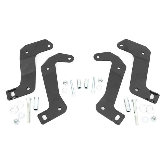 Rough Country Front Control Arm Relocation Kit (fits) 2018-2020 Jeep Wrangler JL Gladiator JT | 3.5" Lift | 110602