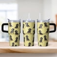thumbnail image 2 of 20OZ Cute Dog Tumbler with Handle Straw and Lid Paw Print Travel Coffee Cup Great Holiday Birthday Presents for Women Friends Durable Insulated and Perfect for Home Office and Travel, 2 of 6