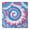 Colorful Tie Dye, variant on Colorful Rainbow Tie Dye Spiral Pattern Square Fitted Tablecloth with Elastic Edge,Square Table Cover,Washable Elastic Table Cover for Home Kitchen Party Decor 34"x34"