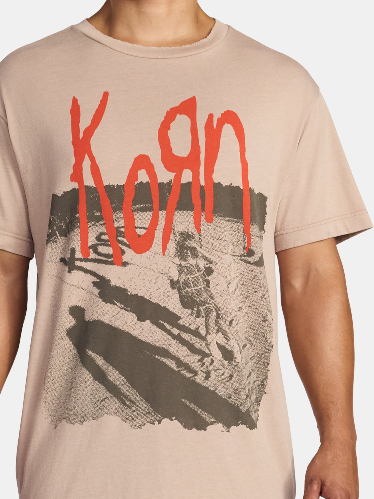 KoRn Men's and Big Men's Boxy Fit Graphic Tee, Sizes XS-5XL