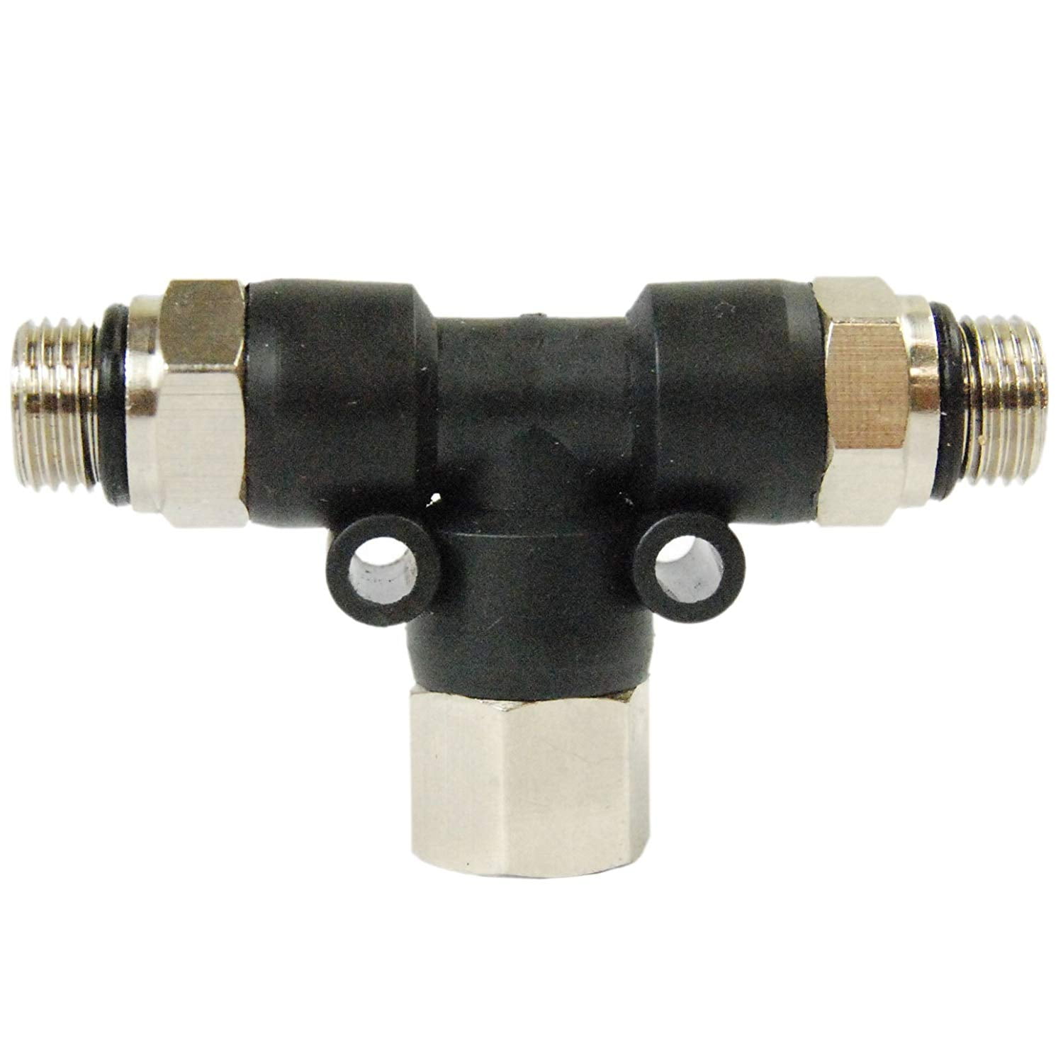 Brand 2 Way Airbrush Air Hose Splitter Manifold with 1/8" BSP Fittings