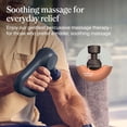 thumbnail image 3 of TheraGun Therabody Relief - Quiet Deep Tissue Therapy Massage Gun - Bluetooth Enabled, Electric Percussion Massage Gun & Personal Massager for Pain in The Neck, Back, Leg, Shoulder and Foot (Black), 3 of 5