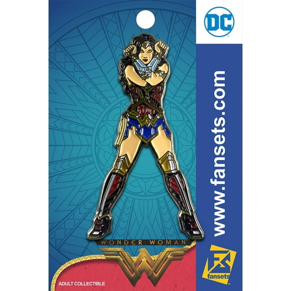 DC Comics WONDER WOMAN BRACERS Licensed FanSets Pin MicroJustice