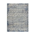 thumbnail image 3 of Madison Park Hannah Woven Turkish Area Rug, Blue/Cream - 4x6', 3 of 5