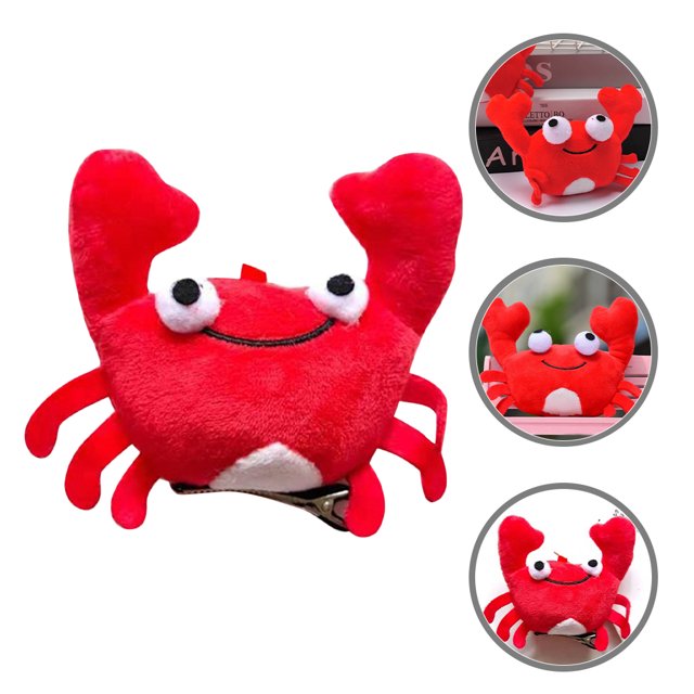 unbranded Clip De Rojo Con De Cangrejo Para Peinados Femeninos Y Cosplay