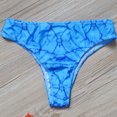thumbnail image 6 of Xudanell Women's Bikini Bottom Low Waisted Sexy Swimsuit Ruched Sides Hipster Swim Full Coverage Bottom Brief Spring Summer Sexy Bottom Swim Pants (Blue,L), 6 of 9