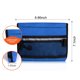 thumbnail image 5 of Bolsa para golosinas para perros con bisagra de resorte fácil de abrir y cerrar y bolsillo frontal de malla, riñonera para entrenamiento de mascotas, 8.86" x 7.1" Adepaton WHFLD196, 5 of 9