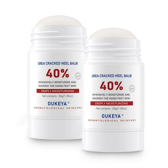 Crema de urea en barra OUKEYA 40% para tratamiento de talones secos y agrietados