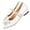 Beige, variant on HomeDM Womens Mary Jane Flats Shoes Buckle Strap Closed Pointy Toe Slip On Wedding Party Work Dress Shoes, Black Size 9