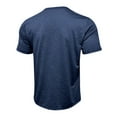 thumbnail image 5 of Razzly Big Mens Shirts Tall Man T Shirts for Men Mens Tee Shirts Big T Shirt Big T Shirts for Men Custom T Shirts for Men Big Mens T Shirts Mens Set Designer T Shirts for Men Shirts Mens V(Navy,M), 5 of 6