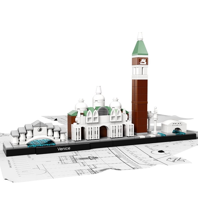 Set de bloques de construcción LEGO Architecture Venice 21026