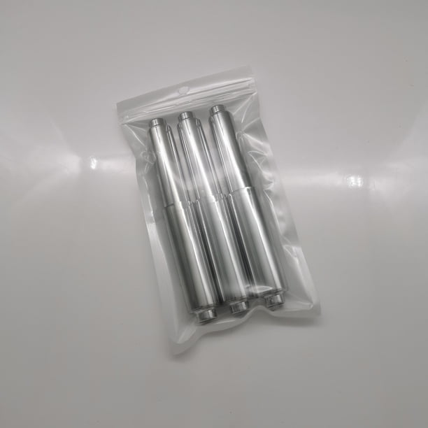 Eje de caja de pañuelos de plástico galvanizado, rodillo de papel telescópico, varilla para rollo de papel higiénico, resorte, rodillo de papel telescópico