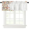 Colorful Musical Notes Music Symbol Curtain For Living Room Kids ...