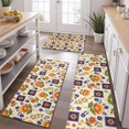 thumbnail image 2 of Pioneer Flower Floral Print Pattern Kitchen Rugs Sets Of 3,Kitchen Runner Rugs Non Skid Washable,Decorative Kitchen Floor Mats for Kitchen,Sink,Laundry,17X30 Inch + 17X47 Inch + 17X59 Inch, 2 of 6