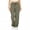 Army Green, variant on CHGBMOK Women Cargo Pants with Pockets Drawstring Waist Wide Leg Lounge Trousers Solid Loose Athletic Sweatpants