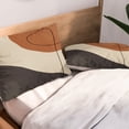 thumbnail image 2 of Society6 Alisa Galitsyna Modern Abstract Shapes 3 Pillow Sham Cotton King Set of 2 Kit, 2 of 3