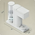 thumbnail image 6 of Chefman Single Serve Coffee Maker, Works with K-Cup & Grounds - Concrete, 6 of 9