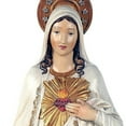 thumbnail image 2 of Immaculate Heart of Mary Madonna Sacred Religious Figurine Collectible 12 Inch, 2 of 2