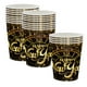 thumbnail image 2 of Paquete de 20 Vasos de Papel para Año Nuevo | Vasos Desechables Multicolores para Fiestas | Vasos de Postre de Papel Duraderos de 7.1 Oz para Celebraciones Navideñas | Vajilla Festiva para Nochevieja, 2 of 6