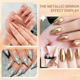 thumbnail image 6 of Saviland 39Pcs Chrome Nail Powder Kit - 16 Colors Holographic Metallic Mirror Effect Gold Nail Powder for Builder Nail Gel with Base & Top Gel, Matte Top, Gel Nail Polish, 6 of 8