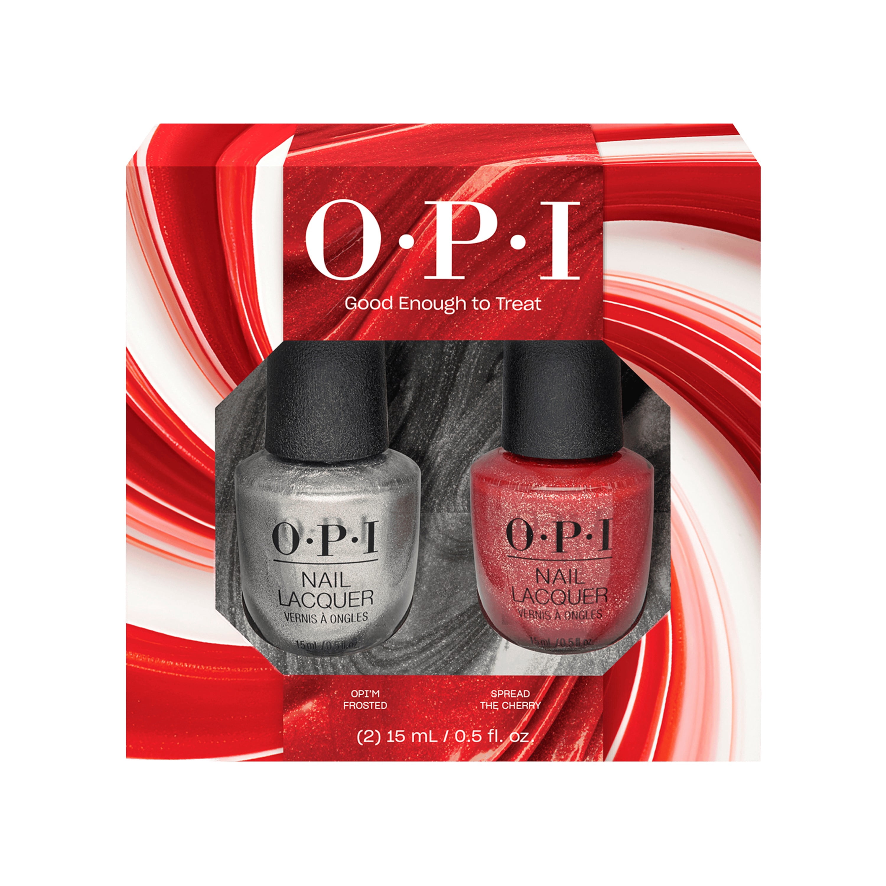 OPI Holiday 2025 Mini Nail Lacquer 4PC Mini Nail Polish Set, 4