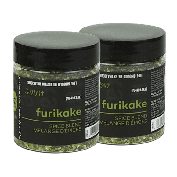 Yoshi Furikake Japanese Seasoning Blend – 2 x 75g (2.7 oz) | Sprinkle on Rice, Vegetables, Seafood, or Noodles