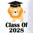 thumbnail image 3 of CafePress - Class Of 2028 Graduate (Lion) Golf Shirt - Golf Shirt, Pique Knit Golf Polo, 3 of 4