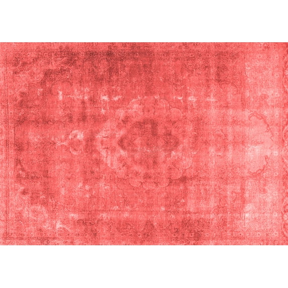 Ahgly Company Indoor Rectangle Persian Red Traditional Area Rugs, 6' x 9'