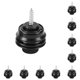 thumbnail image 1 of Eigraketly Correa de guitarra acústica, pasador de tornillo, cinturón de hombro de guitarra, bloque de botones de Metal antideslizante, negro negro 10piezas Eigraketly CBP149868, 1 of 6