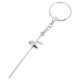 thumbnail image 1 of Decorative Fencing Keychain Pendant Hanging Fencing Keychain Key Chain Pendant, 1 of 4