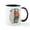 White/Black Inside, variant on CafePress - Grow Your Brain Mugs - 11 oz Ceramic Mug - Novelty Coffee Tea Cup