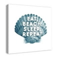 thumbnail image 2 of Creative Products Eat Sleep Beach Repeat 24 x 24 Canvas Wall Art, 2 of 5